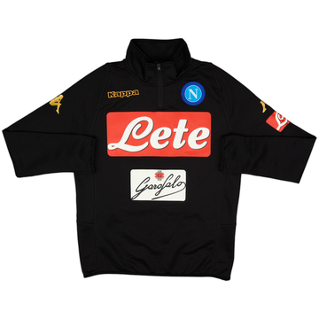 2016-17 Napoli Kappa Haut d'entraînement 1/4 zip - 8/10 - (M)