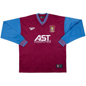 1997-98 Aston Villa Maillot Domicile ML #22 - 8/10 - (XXL)