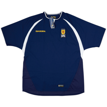 2003-05 Scotland Maillot Domicile (L)