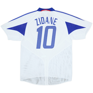 2004-06 France Maillot extérieur Zidane #10 (L)