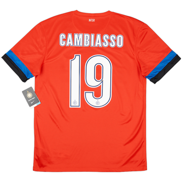 Maillot extérieur Inter Milan 2012-13 Cambiasso #19 (M)