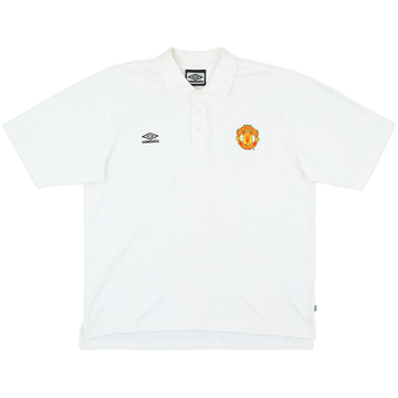 1999-00 Manchester United Umbro Polo 8/10 (M)