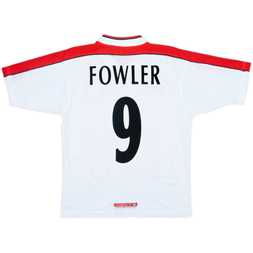 1998-99 Liverpool Maillot extérieur Fowler #9 - 7/10 - (S)