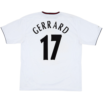 2003-04 Liverpool maillot extérieur Gerrard #17 - 6/10 - (L)