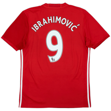 2016-17 Manchester United Maillot Domicile Ibrahimovic #9 - 6/10 - (M)