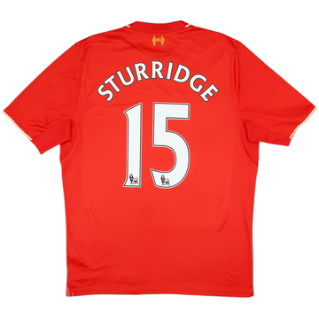 2016-17 Liverpool Maillot Domicile Sturridge #15 - 6/10 - (M)