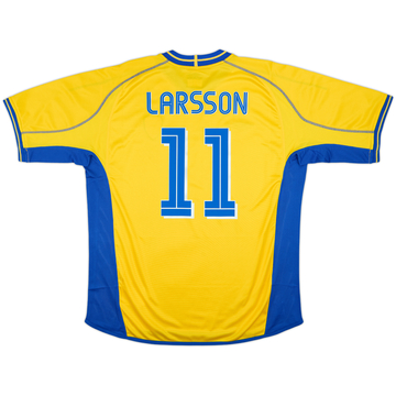 2003-04 Sweden Maillot Domicile Larsson #11 (XL)