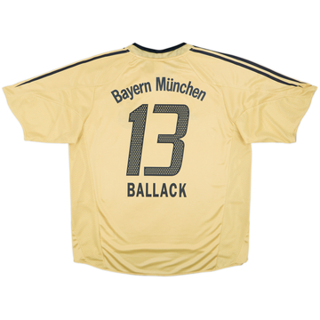 2004-05 Bayern Munich Maillot extérieur Ballack #13 (XL)