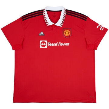2022-23 Manchester United Maillot Domicile - 9/10 - (4XL)