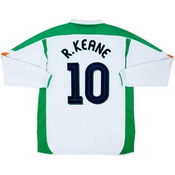 2003-05 Maillot Irlande Extérieur ML R.Keane #10 - 5/10 - (XL)