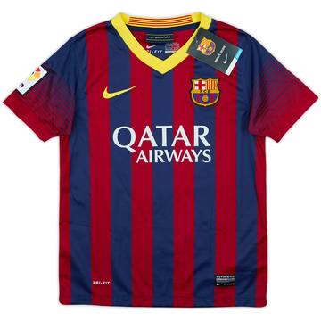 2013-14 Barcelona Maillot Domicile (S.Boys)