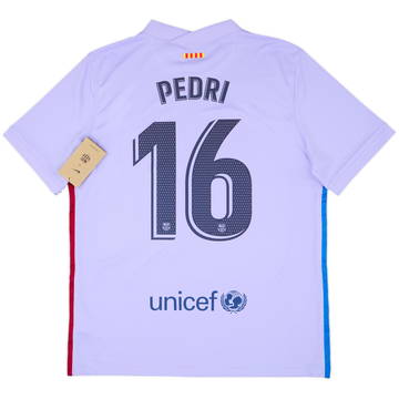2021-22 Maillot extérieur Barcelona Pedri #16 (L)
