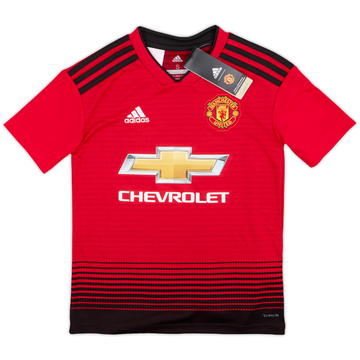 2018-19 Manchester United Maillot Domicile (S.Boys)