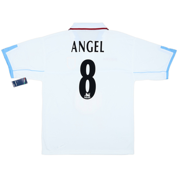 2002-03 Aston Villa Maillot Extérieur Angel #8 (XXL)