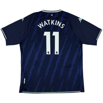 2021-22 Aston Villa Maillot Third Watkins #11 - 8/10 - (4XL)