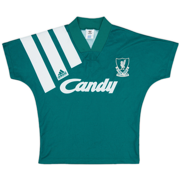 1991-92 Liverpool Maillot extérieur - 8/10 - (Garçons M)