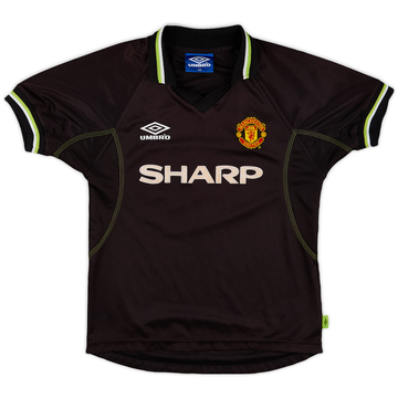 Maillot Third Manchester United 1998-99 - 5/10 - (Garçons M)