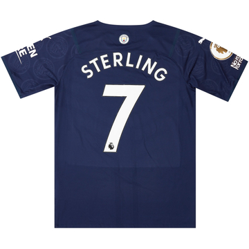 2021-22 Manchester City Maillot third de match Sterling #7