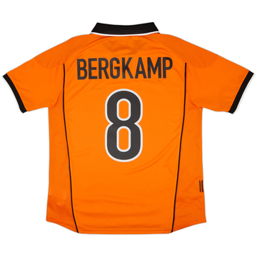 2008 Netherlands '1998' Maillot rétro domicile Bergkamp #8 - 9/10 - (M)