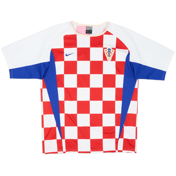 2002-04 Croatia Maillot domicile basique - 6/10 - (L)