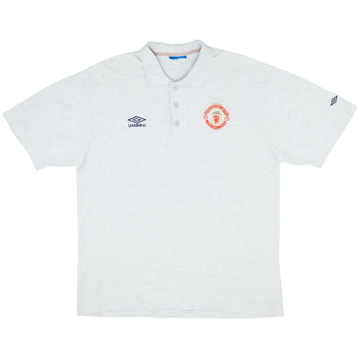 1996-97 Manchester United Umbro Polo - 8/10 - (XL)