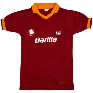 1982-83 Roma Maillot Domicile de Match #5