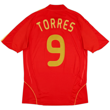 2007-09 Maillot domicile Espagne Torres #9 - 8/10 - (M)