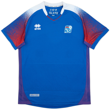 2018-19 Iceland Maillot Domicile - 8/10 - (L)