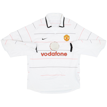 2003-05 Manchester United Maillot Third ML - 4/10 - (M)