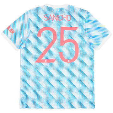 2021-22 Manchester United Maillot extérieur Sancho #25 - 9/10 - (L)