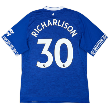2018-19 Everton Maillot Domicile Richarlison #30 - 8/10 - (L)