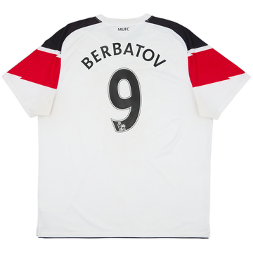 2010-12 Manchester United Maillot extérieur Berbatov #9 - 6/10 - (XL)