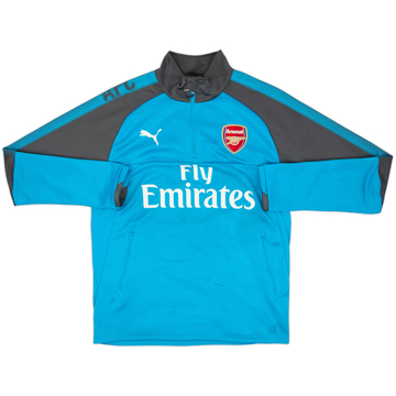 2017-18 Arsenal Puma Haut d'entraînement 1/4 zip - 6/10 - (M)
