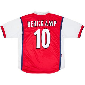 Maillot domicile Arsenal 1998-99 Bergkamp #10 - 7/10 - (L)