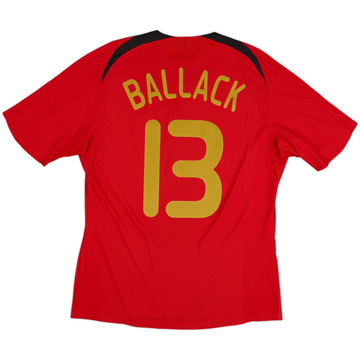 2008-09 Allemagne Maillot Extérieur Version Joueur Ballack #13 - 8/10 - (L)