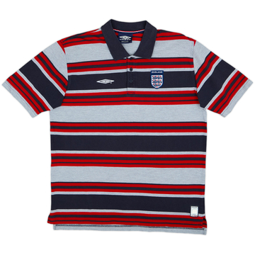 2000-01 England Umbro Polo - 9/10 - (XL)