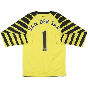 Maillot de gardien jaune Manchester United 2010-11 Van Der Sar #1 - 6/10 - (S)