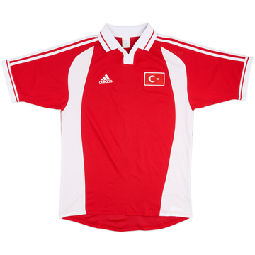 2000-02 Turkey Maillot domicile - 7/10 - (M)
