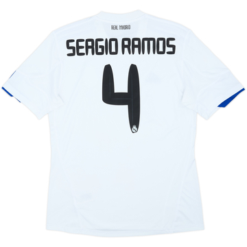 2010-11 Real Madrid Maillot domicile Sergio Ramos #4 - 10/10 - (L)