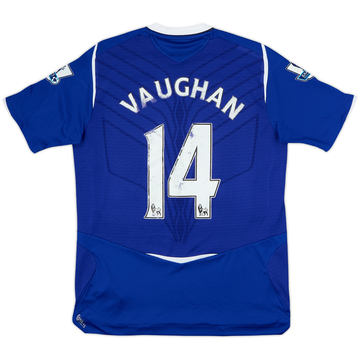 2008-09 Everton Maillot Domicile Vaughan #14 - 5/10 - (M)