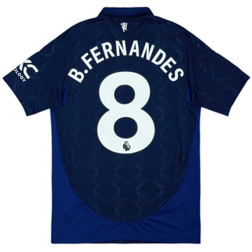 2024-25 Manchester United Maillot extérieur B.Fernandes #8 - 10/10 - (S)