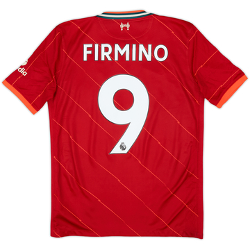 2021-22 Liverpool Maillot domicile Firmino #9 - 7/10 - (13-15 ans)