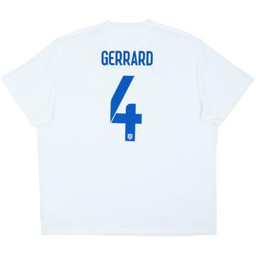 2014-15 England Maillot Domicile Gerrard #4 - 7/10 - (3XL)