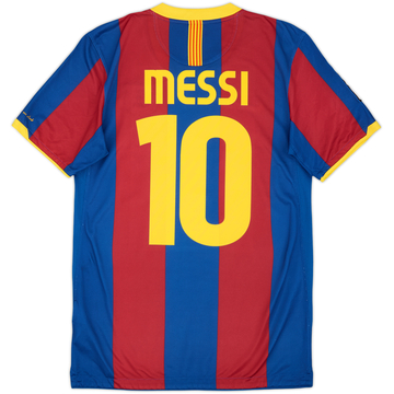 2010-11 Barcelona Maillot Domicile Messi #10 - 5/10 - (S)