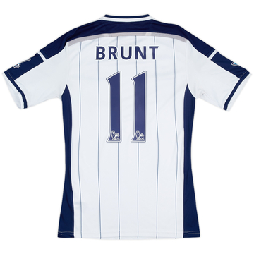 2014-15 West Brom Maillot Domicile Brunt #11 - 6/10 - (S)