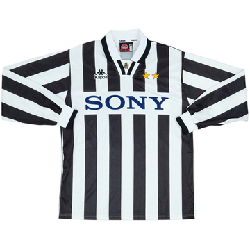 1995-97 Juventus Maillot Domicile Manches Longues - 6/10 - (M)