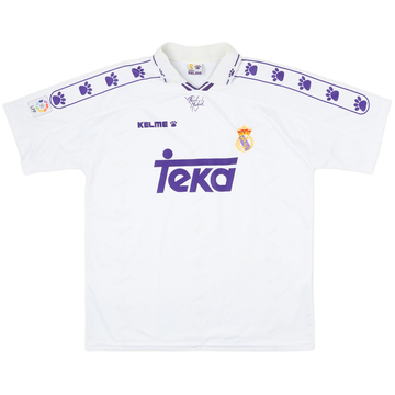 1994-96 Real Madrid Maillot Domicile - 6/10 - (XL)