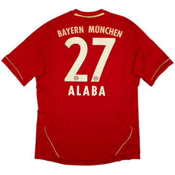 2012-13 Bayern Munich Maillot Domicile Alaba #27 - 6/10 - (L)
