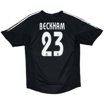 2004-05 Real Madrid Maillot extérieur Beckham #23 - 9/10 - (M)