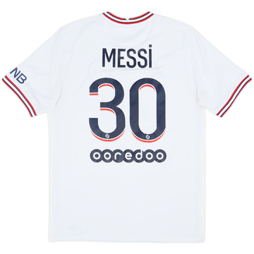 2021-22 Paris Saint-Germain Quatrième maillot Messi #30 - 8/10 - (M)